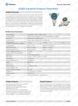 JC625 Industrial Pressure Transmitter