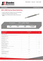 KSK-1A83 Series Reed Switches