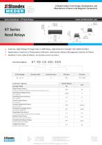 KT SERIES REED RELAY