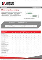 MK23 SERIES REED SENSOR