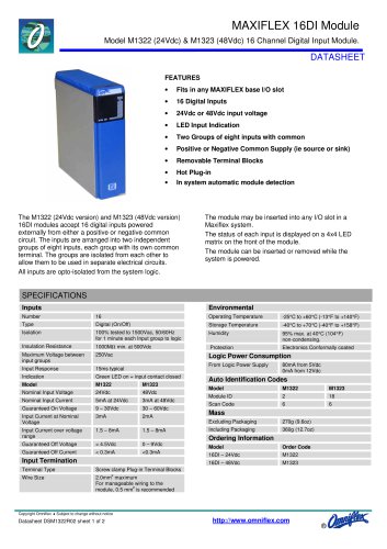 Model M1322A 16DI-24