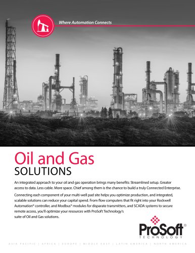 Oil and Gas Solutions Brochure