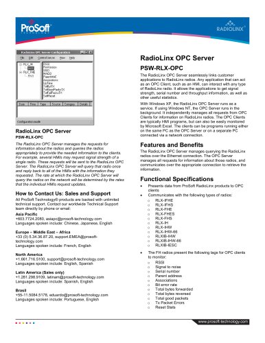 RadioLinx OPC Server