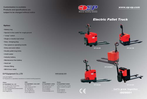 electric pallet truck