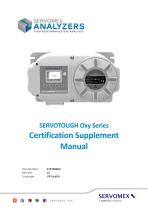 SERVOTOUGH Oxy 1900 Certification Manual 01910008B_10