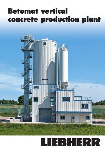 Betomat vertical concrete production plant