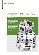 ADAPTER PLATE 96/52 -G (Model: 8003G, 8006G) ZERO POINT QUICK CHANGING RECTANGULAR and ROUND