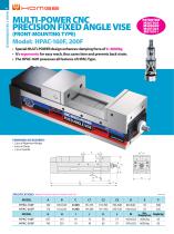 Multi-power CNC Precision Fixed Angle Vise (Front-Mounting Type) (HPAC-F)