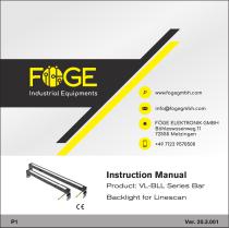 Backlight for Linescan VL-BLL Series Bar