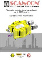 Explosion Proof Junction Box Fiber optic encoder signal transmission