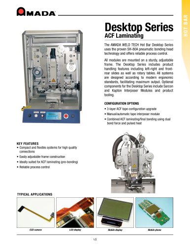 Desktop Series ACF Laminating