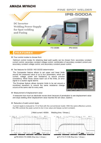 Inverter Resistance Welding Power Supply - IPB5000A