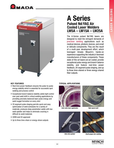 Macro Spot Laser Welders - 5 to 25W