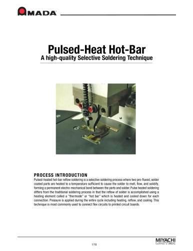 Pulsed-Heat Hot-Bar