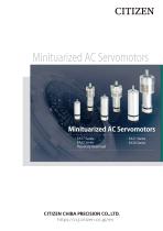 Miniaturized AC Servomotors