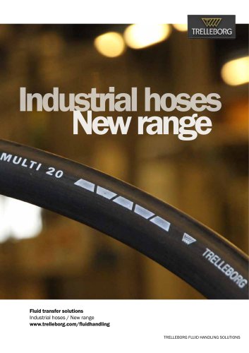 Industrial Hoses New range