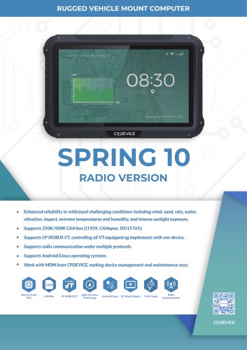 SPRING 10 Radio