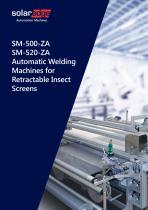 Automatic Welding Machines for Retractable Insect Screens - SM500 series