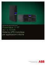 PowerValue 11 RT - Sistema UPS monofase per applicazioni critiche - 1