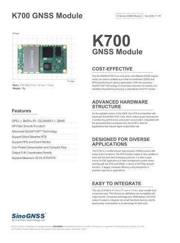 K700 GNSS Board