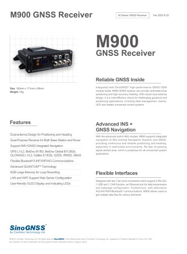 M900 GNSS Receiver