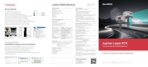SinoGNSS Jupiter Laser RTK