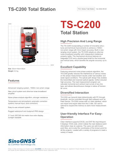 TS-C200 Total Station