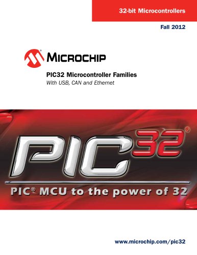 PIC32 Microcontroller Family Brochure