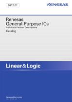 Renesas General-Purpose ICs Individual Product Descriptions Catalog