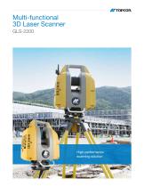 Multi-functional 3D Laser Scanner GLS-2200