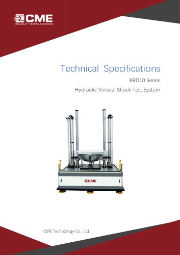 CME Vertical Shock testing machine KRD10