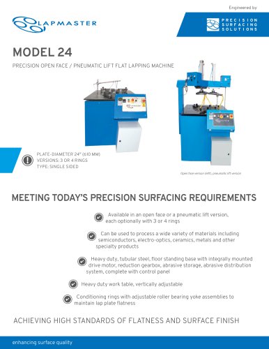 Lapmaster Model 24