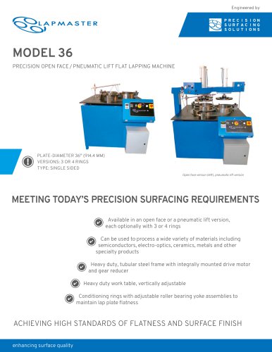Lapmaster Model 36
