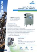 Stack emission monitoring: heated multi-gas IR-GFC analyzer MIR9000H