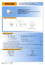 CONTACTLESS POTENTIOMETER WDH22B