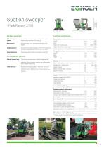 Suction sweeper - Park Ranger 2150