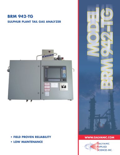 942 TG - Sulfur Plant Tail Gas Analyzer 