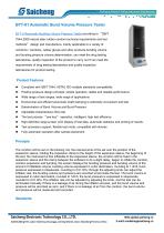 Saicheng Automatic Burst Volume Pressure Tester BYT-01