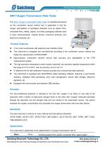 Saicheng Oxygen Transmission Rate Tester S401