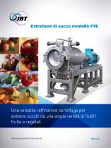 Estrattore di succo modello FTE - 1