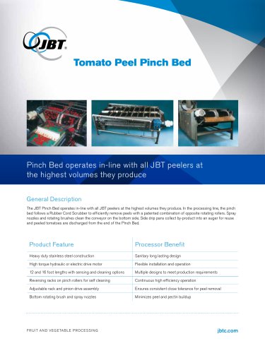 Tomato Peel Pinch Bed