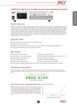 N83580 series Data Sheet bms test lithium battery cell simulator