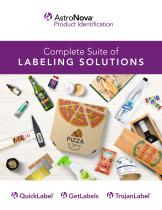 Complete Suite of Labeling Solutions-Color Label Printers & Digit. Label Presses