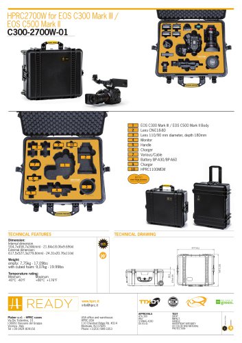 HPRC2700W for EOS C300 Mark III