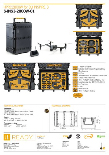 HPRC2800W for DJI INSPIRE 3