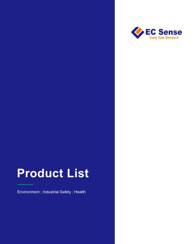 EC Sense Product List