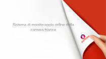 Sistema di monitoraggio online della camera bianca