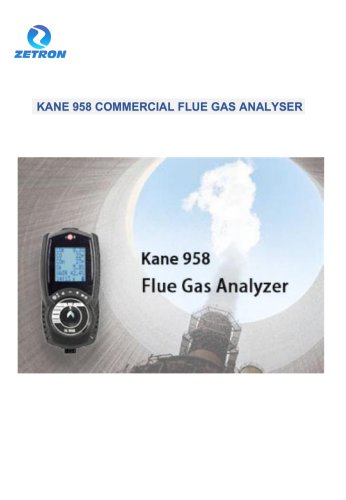 Zetron Portable Flue Gas Analyser Brochure