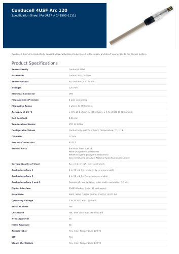 Conducell 4USF Arc 120