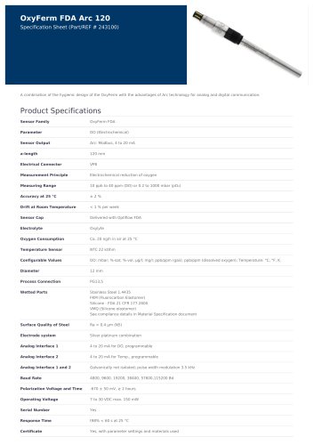 OxyFerm FDA Arc 120